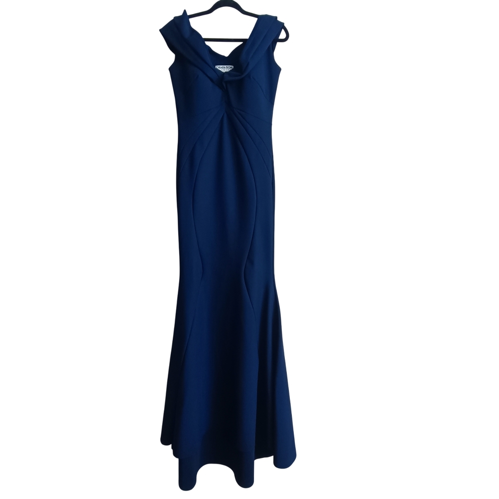 Chiara Boni La Petite Robe Mermaid Dress Navy Blue Size 48 (12) Prom Wedding